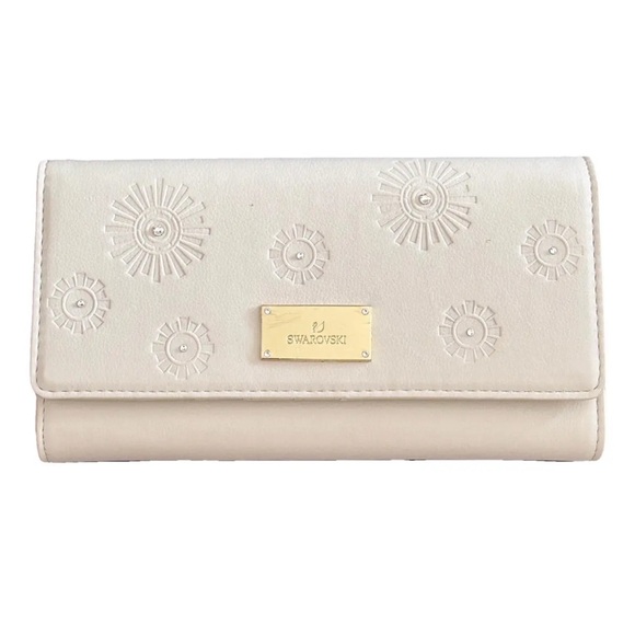 Swarovski Handbags - Swarovski Crystal Travel Wallet Cream #5493061